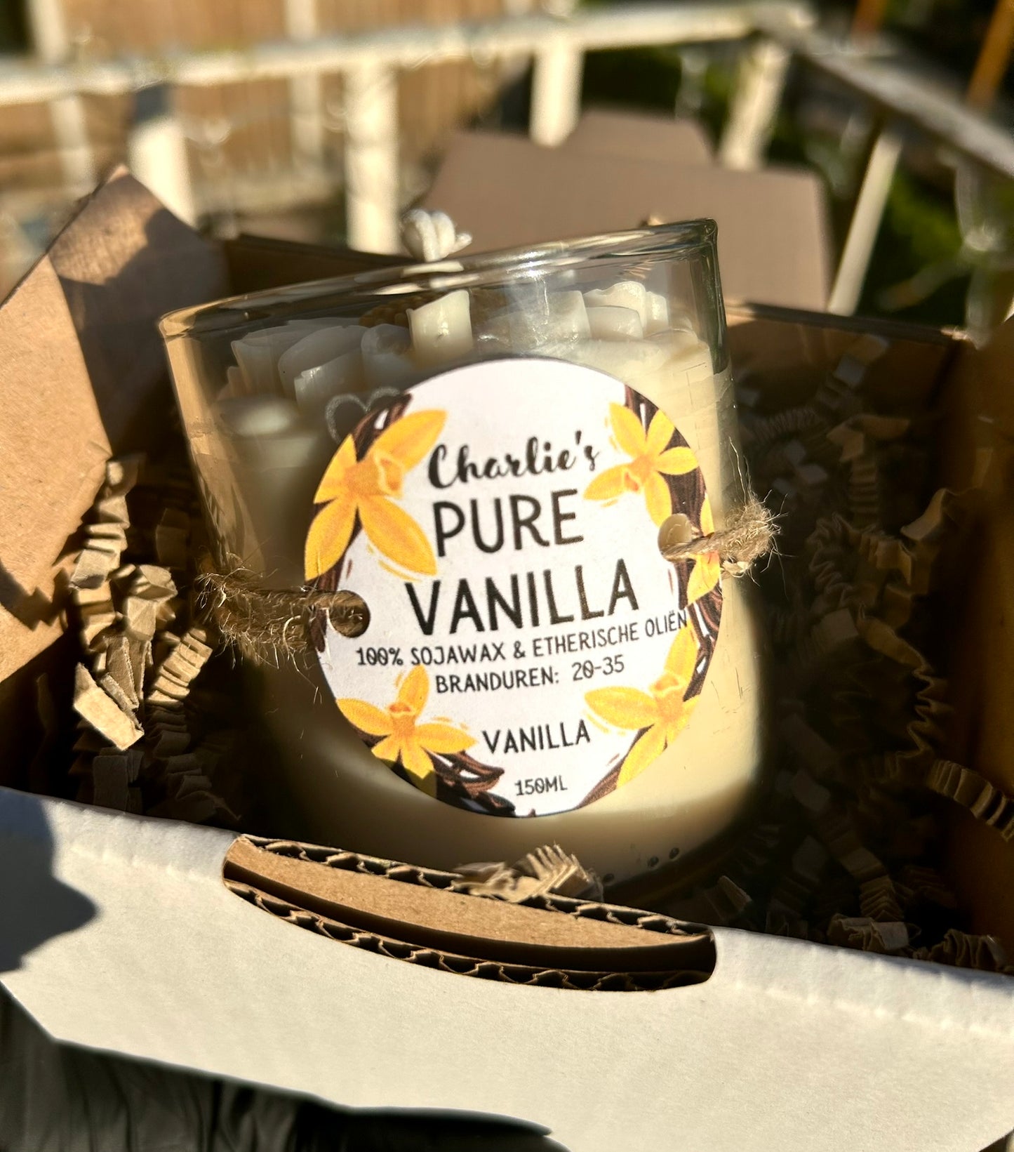 Charlie's Pure Vanilla - Geurkaars