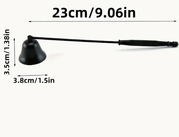 Kaarsendover - Zwart