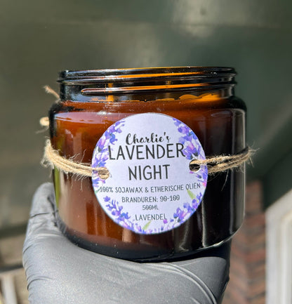 Charlie's Lavender Night - Geurkaars