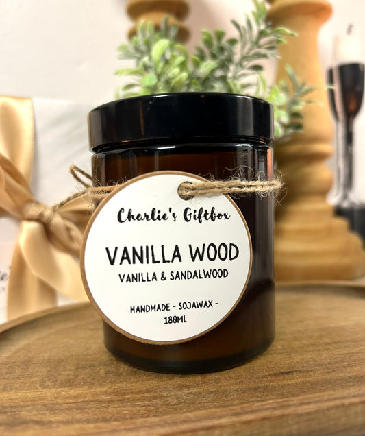 Vanilla Wood - Geurkaars